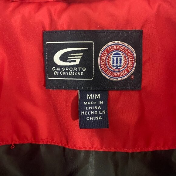 G-III Carl Banks Girls Women's Nebraska Huskers Insulated Jacket Youth Sz M NWT - Picture 9 of 11